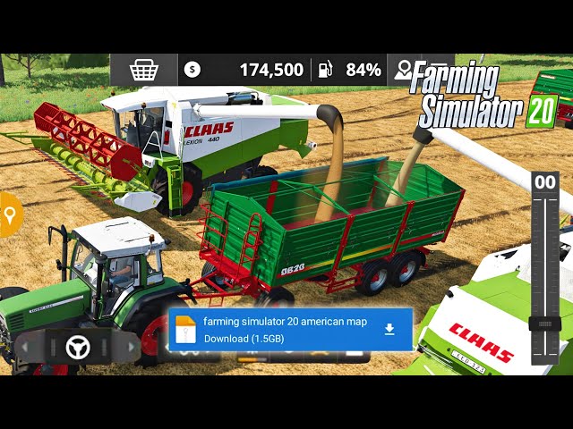 American 🇺🇲 Map Mod of Farming Simulator 20, Fs 20 200+ Tractors Mod, Fs-20