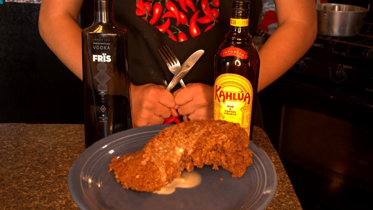 How to make Kahlua Vodka Cake!