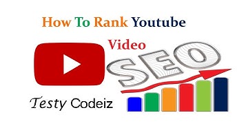 How to rank youtube video in hindi by Testy Codeiz latest and Best video Ashish Mishra