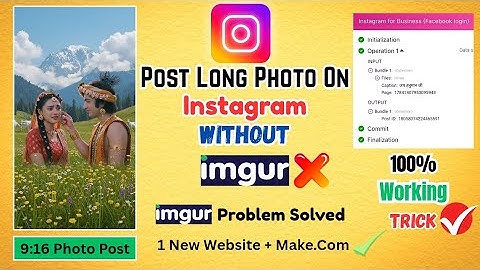 Post Long Photo On Instagram Without Imgur Website || 100% Working Trick ✅