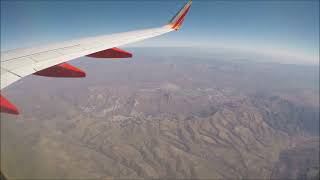Southwest Airlines - Full Flight POV: Phoenix, AZ (PHX) to Salt Lake City, UT (SLC) Southwest Airlines Boeing 737 800 Flight From Phoenix To Salt Lake City