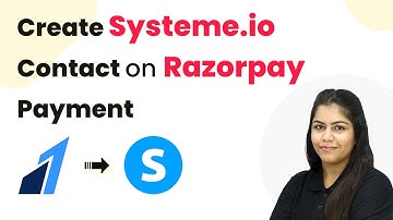 Create Systeme.io Contact on Razorpay Payment