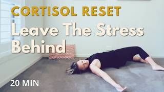 SOMATIC YOGA FOR STRESS RELIEF | Cortisol Reset & Awareness | 20 Min
