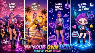 BE YOUR OWN HERO! 🌟 Dance, Sing &amp; Shine Adventure!