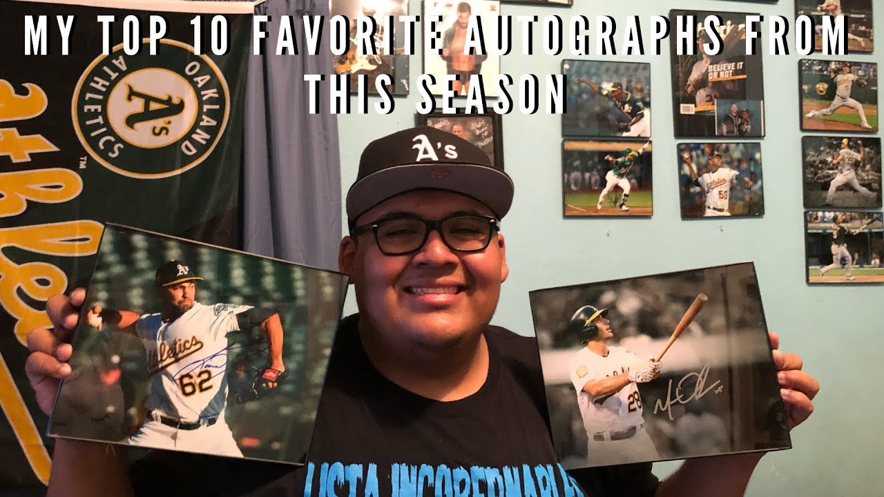 My Top 10 Favorite Autographs From The 2018 MLB Season