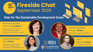 Data for the Sustainable Development Goals I Data for Policy Fireside Chat September