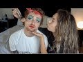 DOING MY BOYFRIENDS DRAG MAKEUP!!