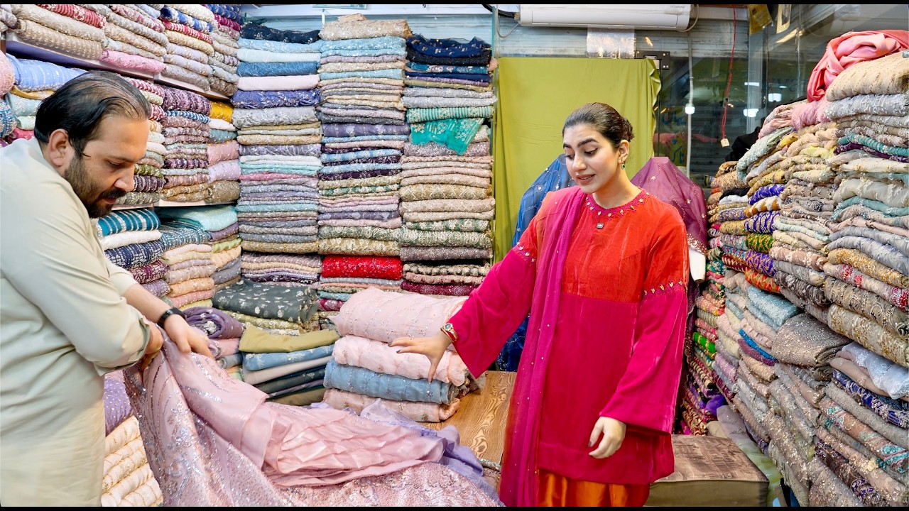 Premium Korean Katdana Suits with Scalloped Dupatta at Amazing Prices | Zari Chiffon & Net Katdana