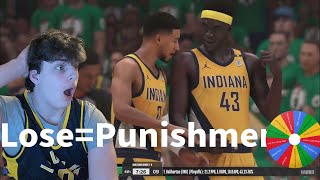 Wheel Challenge 2K if fail the punishment wheel Sports