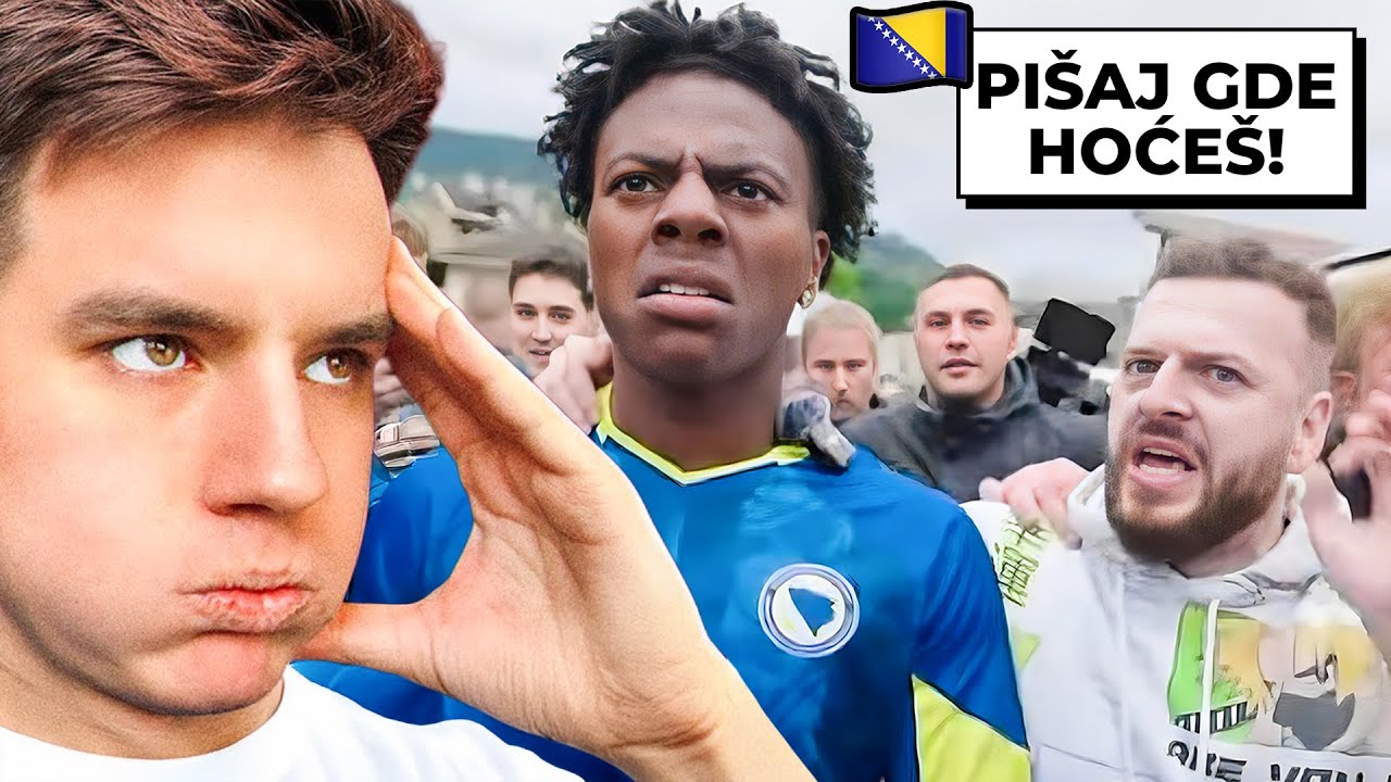 Gubljenje Aure Balkanskih Influensera na Lajvu ISHOWSPEED-a