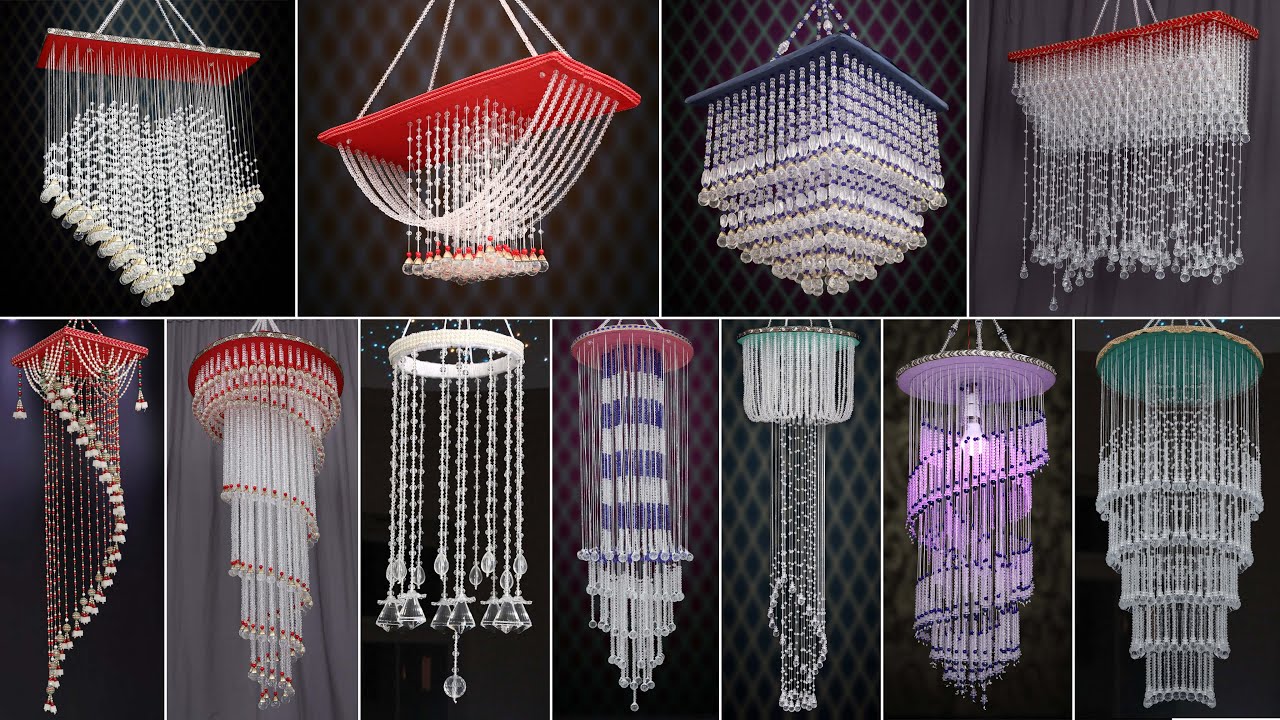 20 STUNNING CHANDELIER... DIY PEARLS WALL HANGING THAT WILL MAKE YOUR