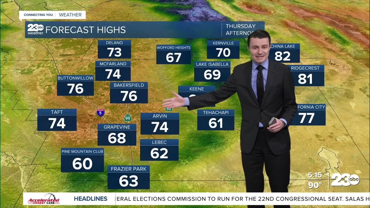 23ABC Evening weather update March 25, 2025 - YouTube
