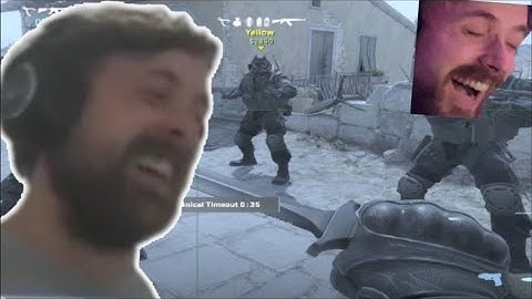 Forsen Dies Laughing at his CS teammate