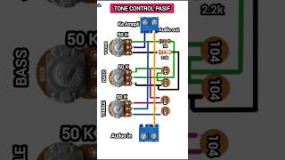 #shorts Passive Tone Control for Volume, Treble, Bass, and Equalizer