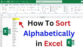 how to sort alphabetically in excel | sort alphabetically in excel |sort alphabetically