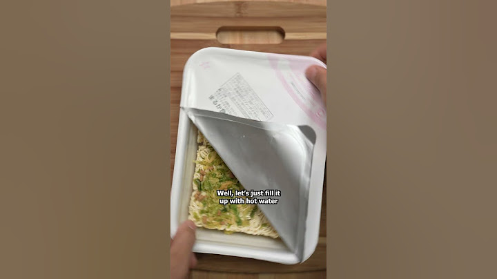 Half & Half Instant Noodles