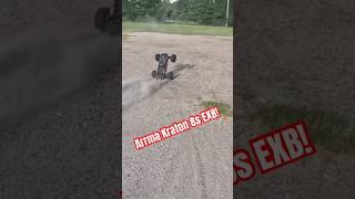 First bash of my Arrma Kraton 8S EXB! #rccar #trendingshorts #arrma #sendit #big