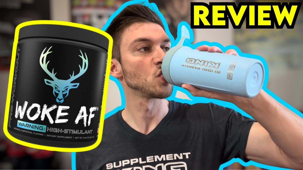 Bucked Up WOKE AF Blue Razz Lemonade Review - YouTube