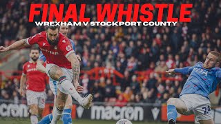 FINAL WHISTLE | Wrexham v Stockport County