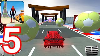 Superhero Car Stunts-(Gameplay 5)-Niveles Del 34 Al 42 screenshot 5