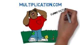 Multiplication.com -    Pictures and Stories to remember the times tables