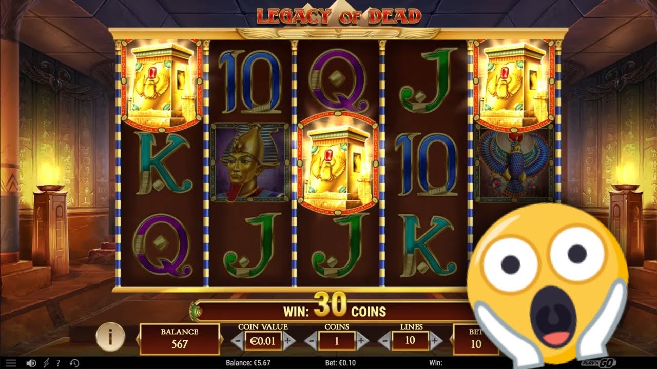 Legacy of Dead 👉 Big Win & 10 Free Spins at