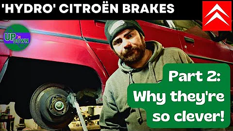 Hydropneumatics simplified: Citron brakes - Why are they so clever? (2/3) (ft. Professor Tomato)