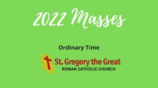 July 16th: Sixteenth Sunday in Ordinary Time - 4, 5:30 PM Vigil Masses