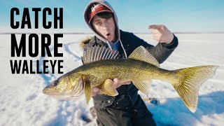 How To Catch MORE Walleye on Ice