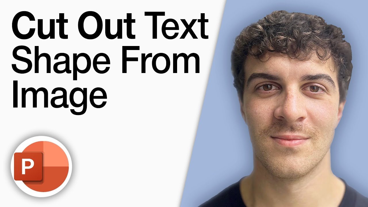 How To Cut Out a Text Shape From an Image in Powerpoint [2025 Full ...