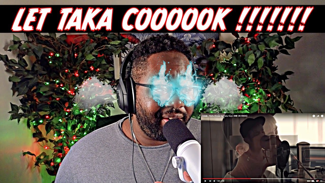 American REACTS To Adele - Hello (Cover by Taka from ONE OK ROCK)