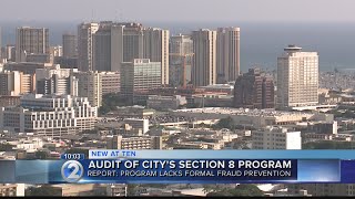 Audit finds city's Section 8 program lacks fraud prevention