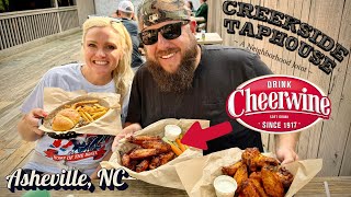 Creekside Taphouse AKA “Cow Canoe” | Best Wings in Asheville, North Carolina? 