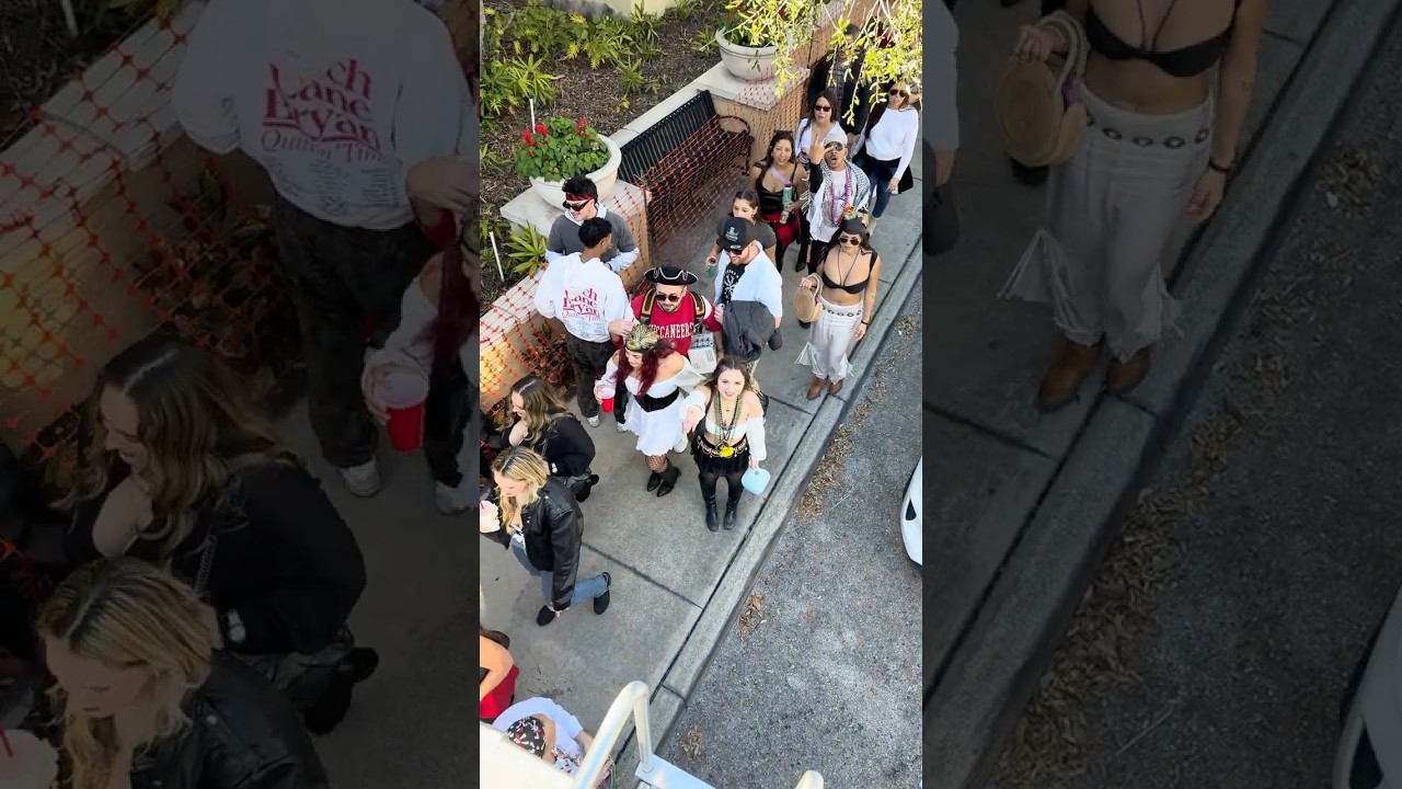 Vodka squirt gun at #Gasparilla #Vodka #Parade #Tampa #Florida #Travel #Women #Pirates