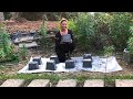 Homemade brick and columns, Transporting sand and gravel for sure leveling - Daily life