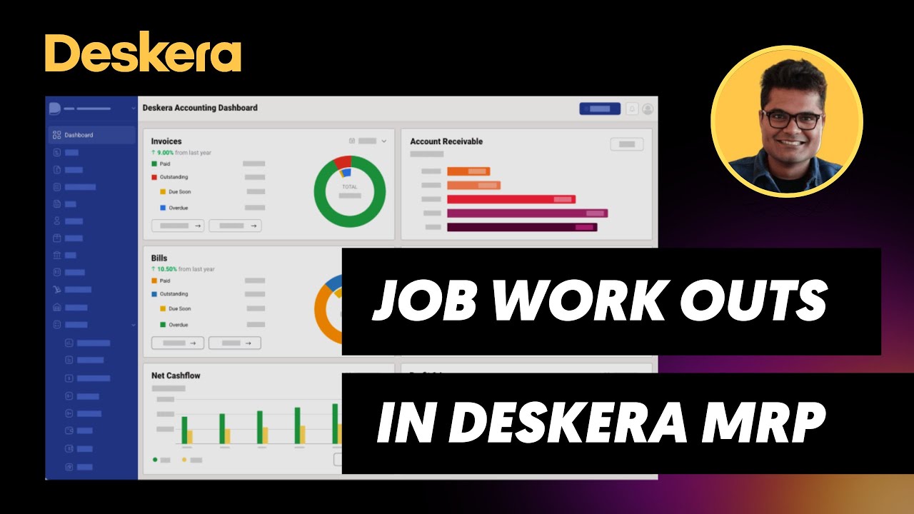 How to create a Job Work Out order in Deskera MRP?