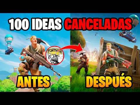 100 COSAS CANCELADAS DE FORTNITE