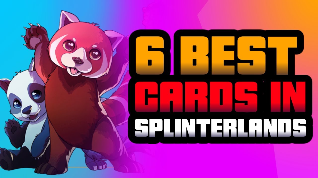 6 Best Cards in Splinterlands - YouTube