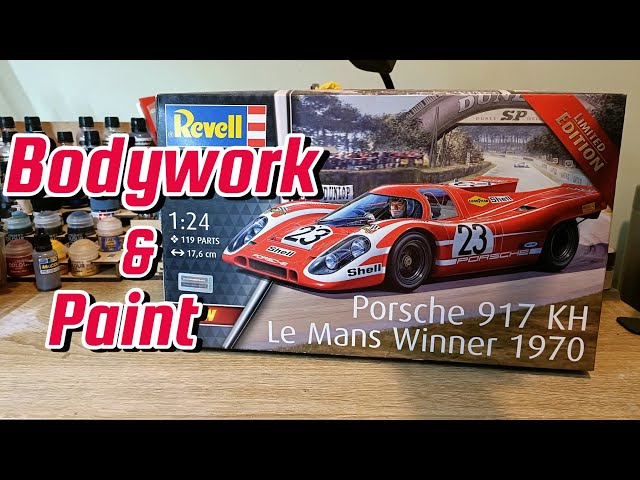 Revell Porsche 917KH 1970 Le Mans winner - Bodywork & Paint! - YouTube