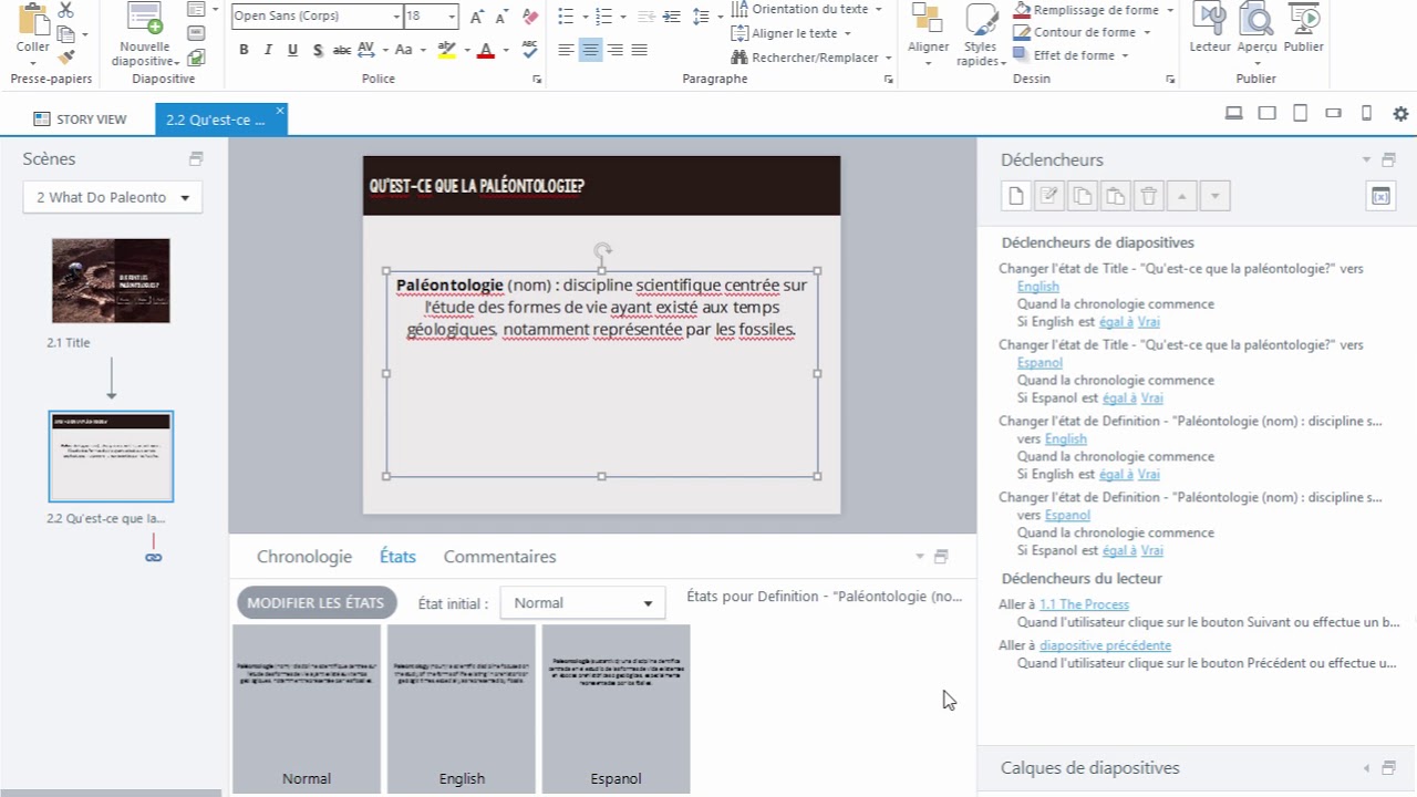 articulate synonym Créer un module multilingue avec Storyline : la méthode des états