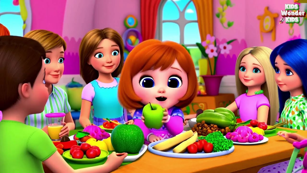 👧💖👵👴 I Love My Family Every Day! Smiley the Girl's Sister Brother Grandpa