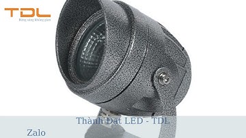 Đèn led rọi cột 10w chiếu sáng ngoài trời HOT nhất 2022 l Báo giá đèn led rọi cột