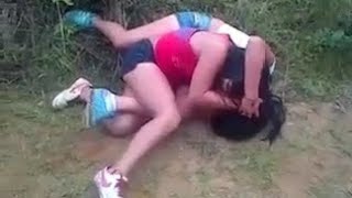 Two Indian Girls Fighting in Street For Love | Hard Catfight | #fight