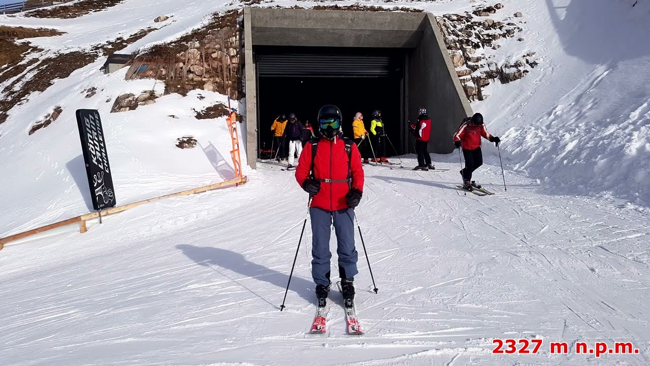 Narty Carezza 2025 - Leszek na czarnej trasie 20