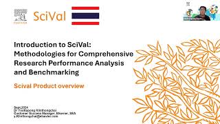 Introduction to scival methodologies for comprehensive research performance analysis and benchmark Net Worth