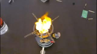 Unboxing and first try BRS-12A portable outdoor camp stove from AliExpress