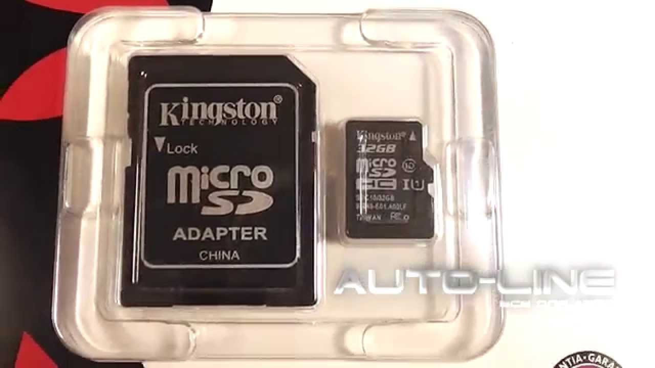 Kingston MicroSDHC 32GB Class 10 + SD adapter