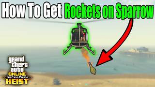 How To Get Missiles On The Sparrow - Gta 5 Online