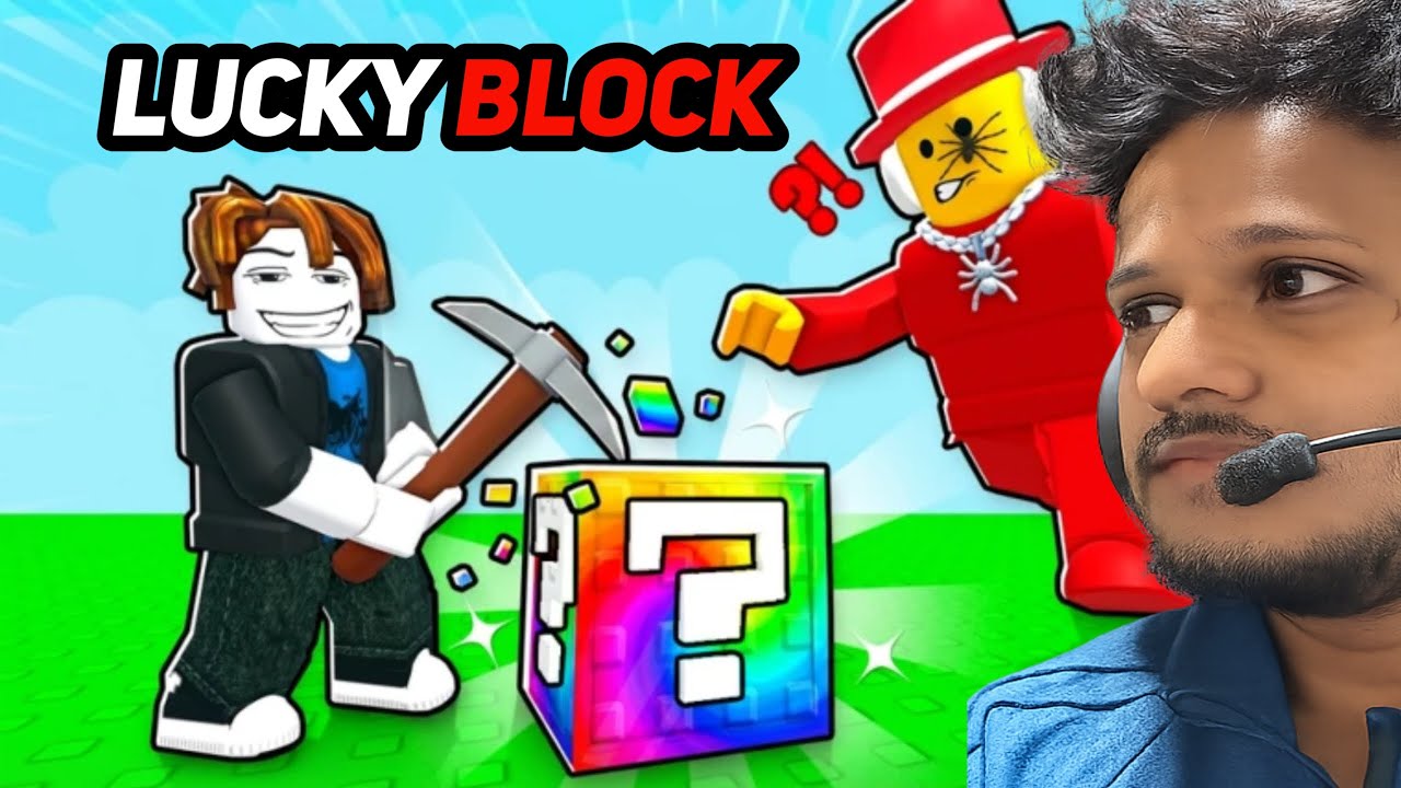 I Played ROBLOX LUCKY BLOCK for the FIRST TIME… This Got INSANE 😱