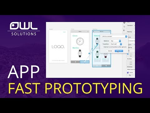 App Fast Prototyping by OWL Solutions